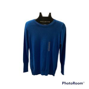 NWT Blue Worthington Crewneck Sweater SZ-M